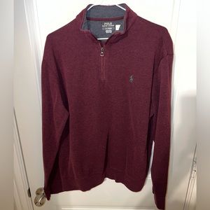 New Polo Ralph Lauren Quarter Zip Men’s L